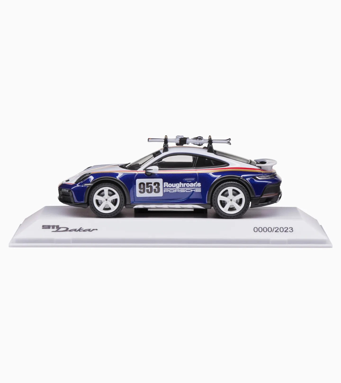 Porsche 911 Dakar (992) avec skis – Christmas - Limited Edition