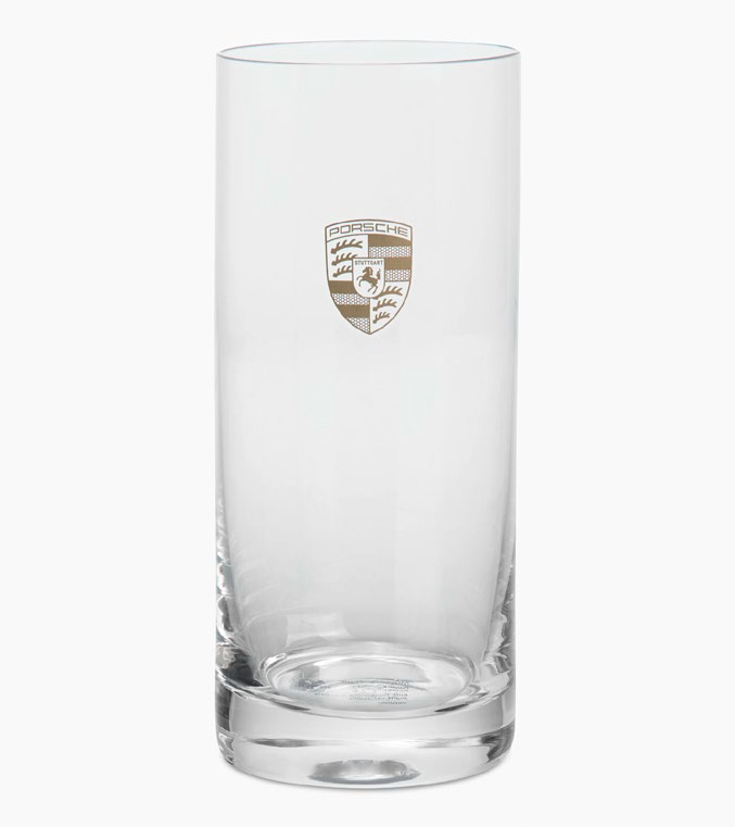Set de 2 verres avec écusson Porsche