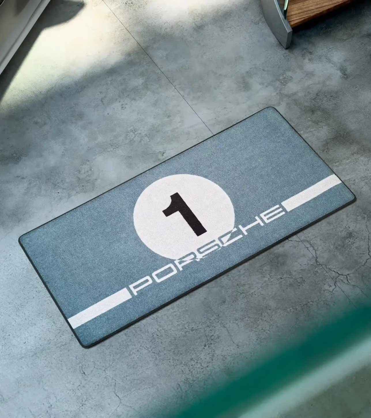 Tapis de garage Porsche, design Heritage