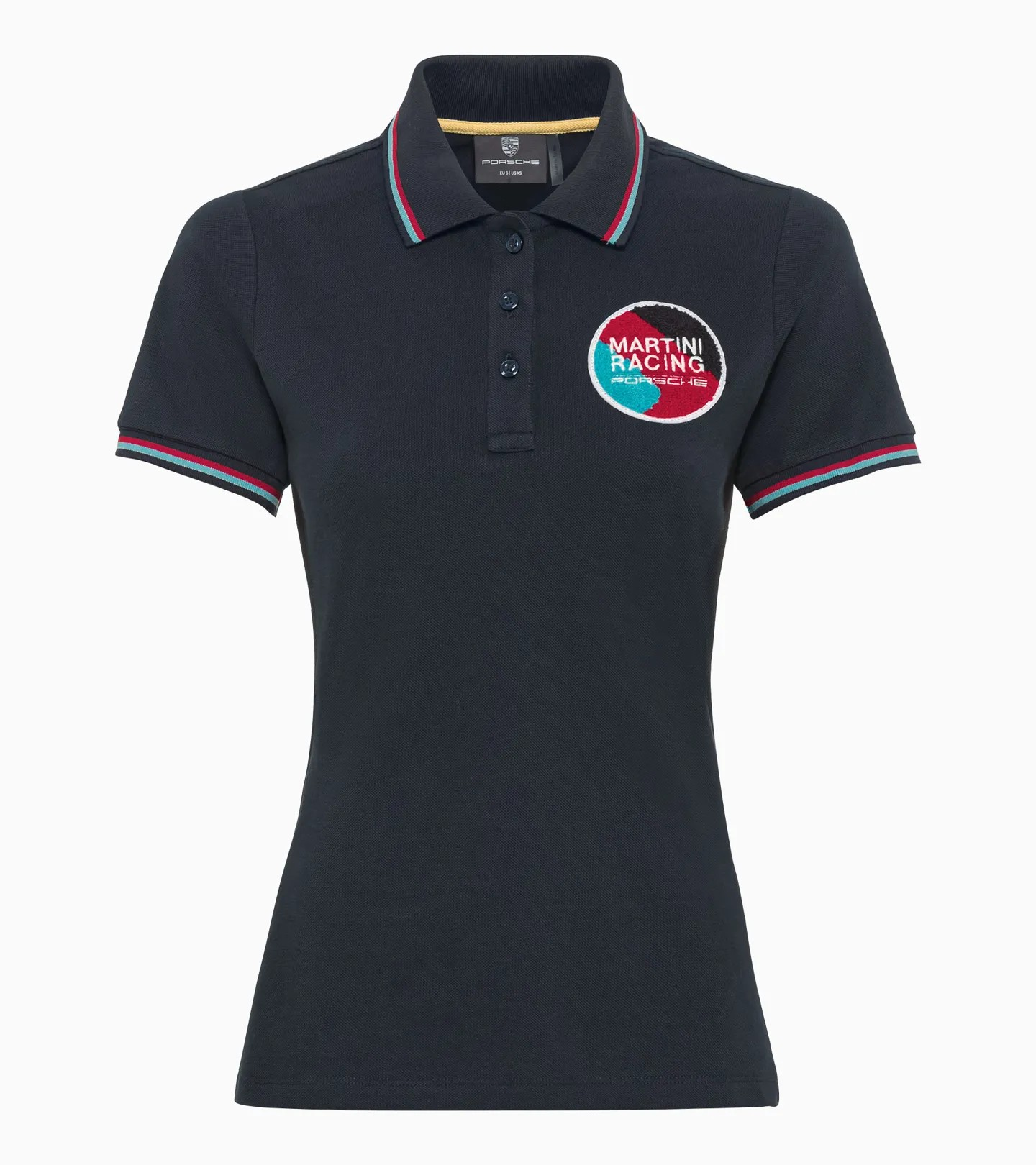 Porsche Women's Polo Shirt - Martini Racing