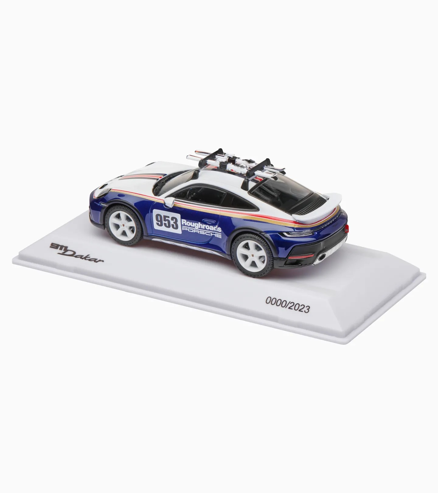Porsche 911 Dakar (992) avec skis – Christmas - Limited Edition