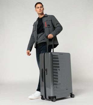 Valise rigide Roadster L, Gris métallisé