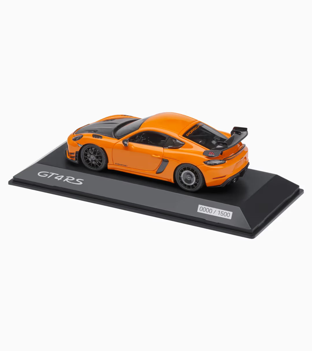 Porsche 718 Cayman GT4 RS (982) avec uniforme Manthey – Édition limitée