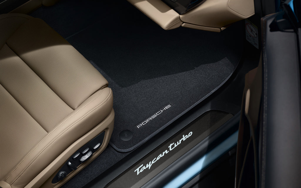 Floor mats with Nubuk surround - Taycan