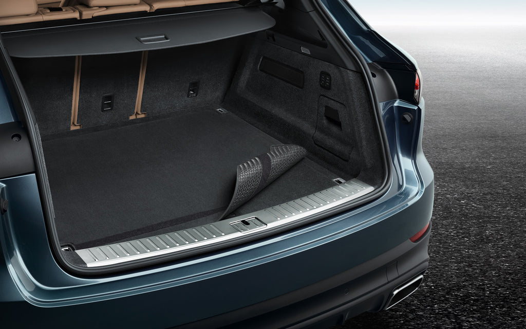 Reversible luggage-compartment mat with Nubuk surround - Cayenne (2017 and +)
