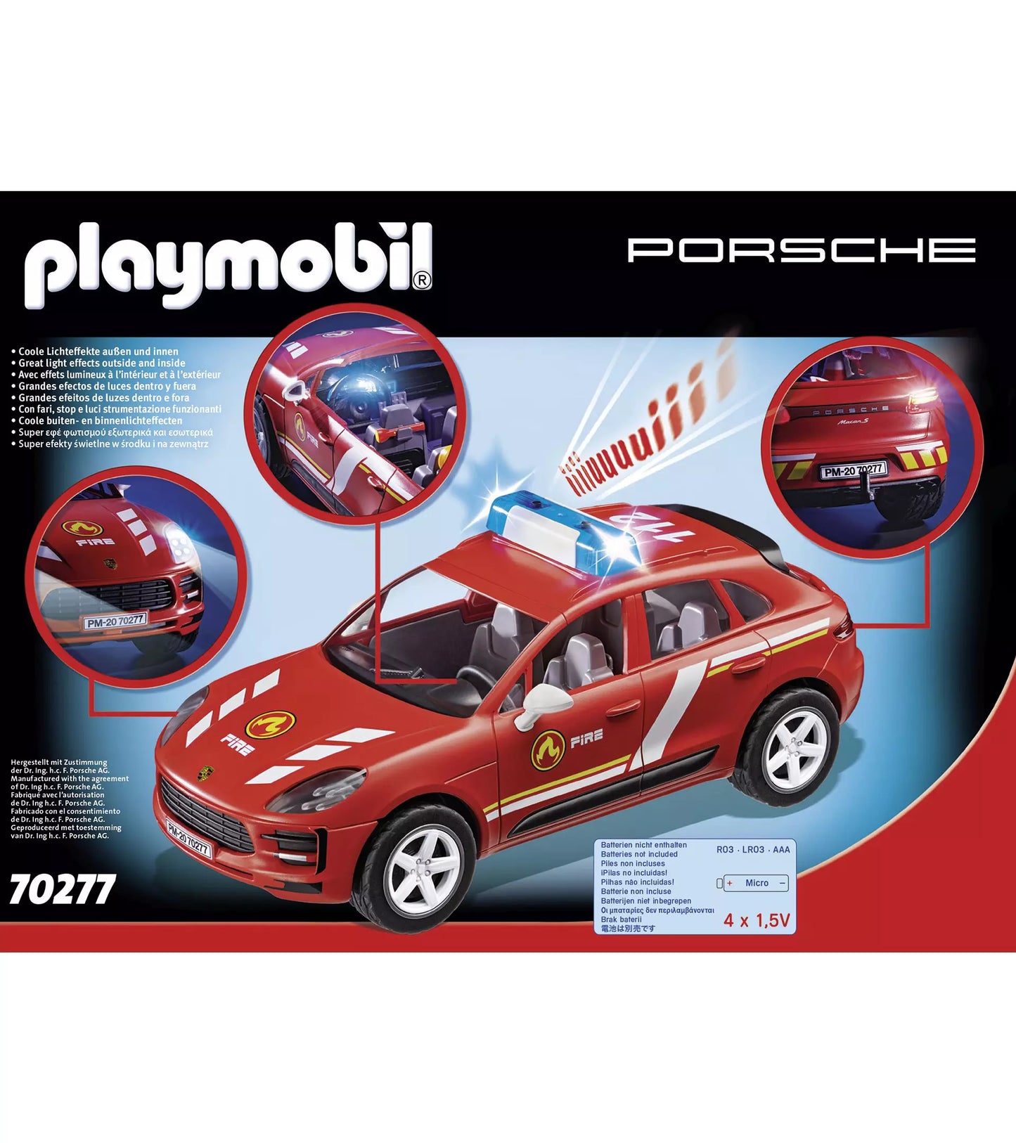 PLAYMOBIL Set – “Firefighters”