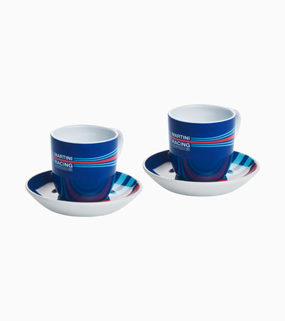 Duo de tasses à Espresso Collection n° 2 – MARTINI RACING® Édition limitée
