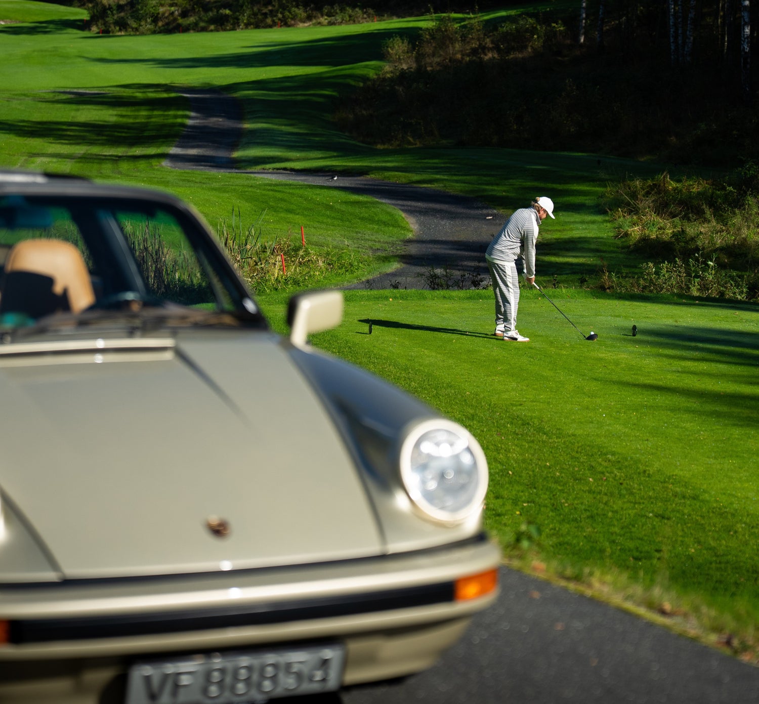 L'ensemble du golfeur