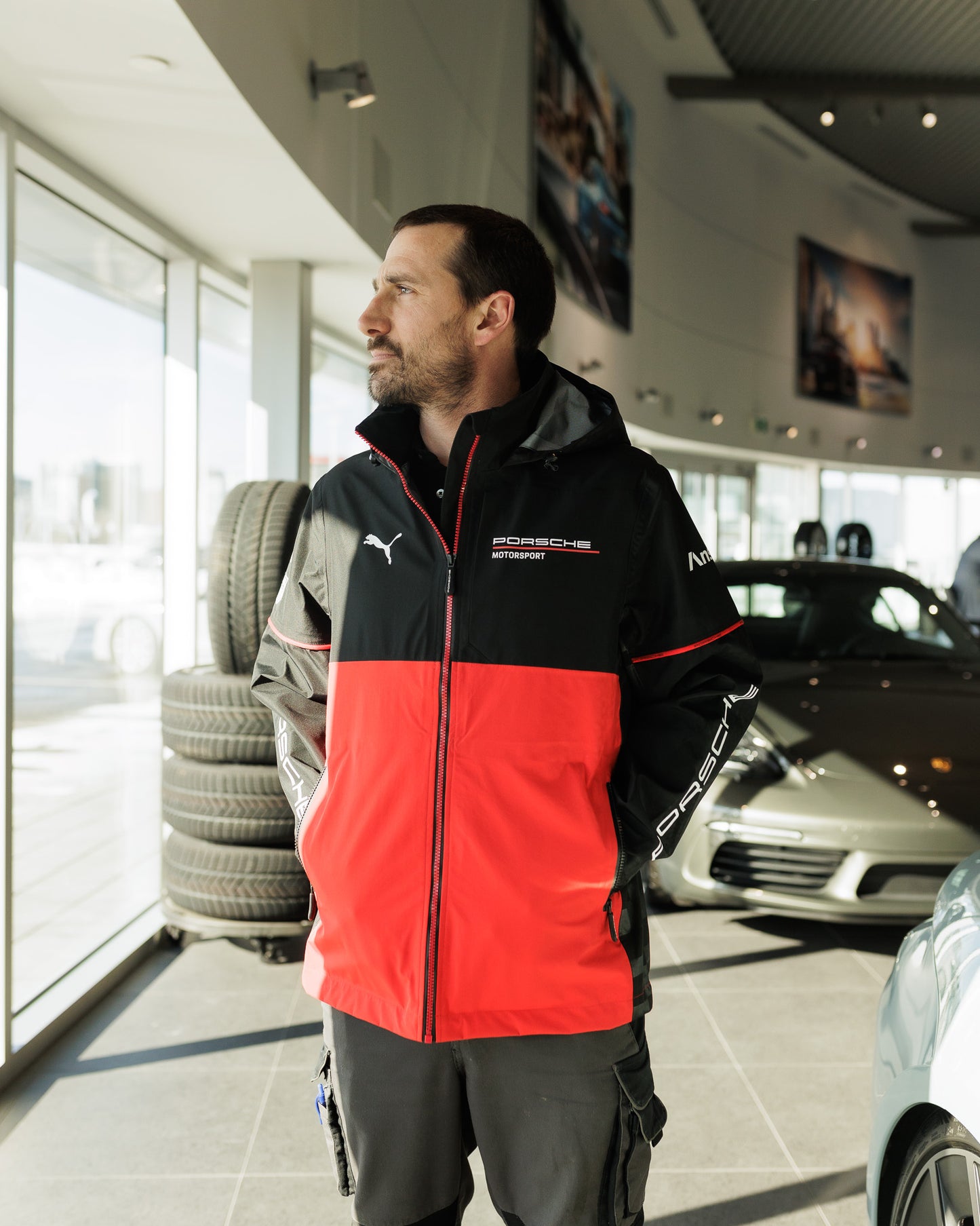 Veste imperméable unisexe – Porsche Motorsport Replica
