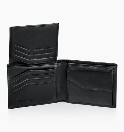 Portefeuille homme cuir noir