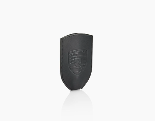 Porte-clés cuir noir