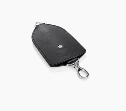 Porte-clés cuir noir
