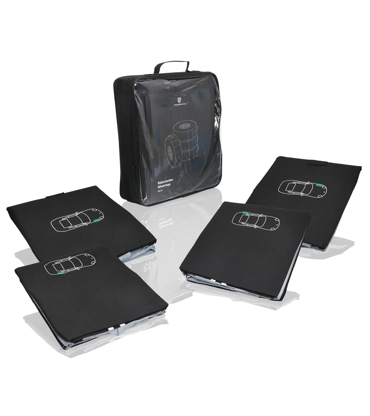 Ensemble de housses de roue Porsche Classic pour Porsche 986 et 996