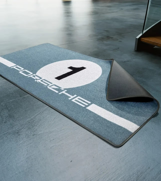 Tapis de garage Porsche, design Heritage