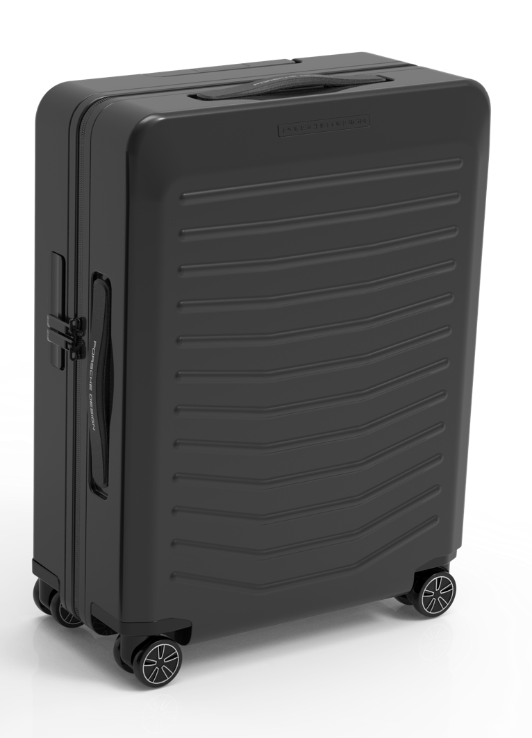 Valise rigide Roadster L, Noir métallisé