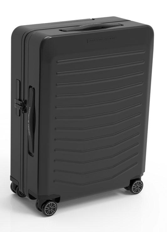 Valise rigide Roadster L, Noir métallisé
