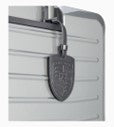 Valise rigide Roadster L, Gris métallisé
