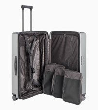 Valise rigide Roadster L, Gris métallisé