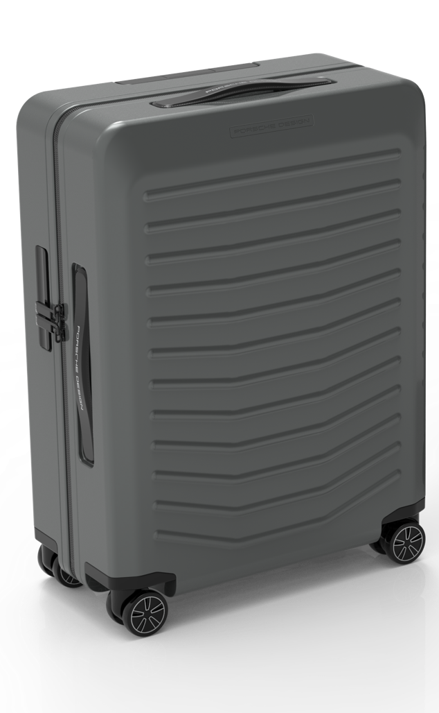 Valise rigide Roadster M, Gris métallisé