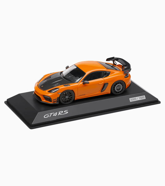 Porsche 718 Cayman GT4 RS (982) avec uniforme Manthey – Édition limitée