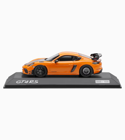 Porsche 718 Cayman GT4 RS (982) avec uniforme Manthey – Édition limitée