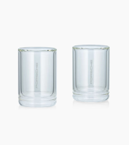 Ensemble de 2 verres à double paroi