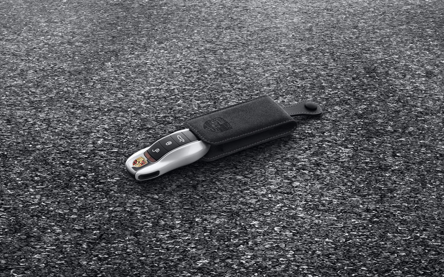 Alcantara® key case - Macan