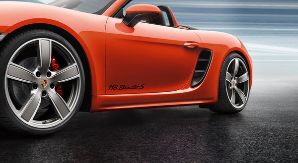 Monogramme sur les portes - Boxster