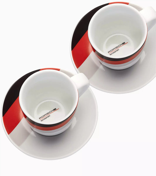 Duo of Espresso cups Collection n° 6 – Motorsport