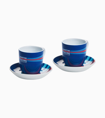 Duo of Espresso cups Collection n° 2 – MARTINI RACING® Limited Edition