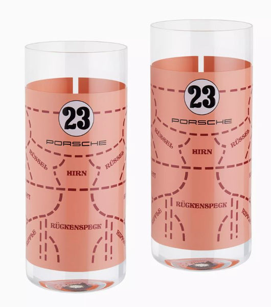 Ensemble de verres Long Drink – 917 Cochon Rose