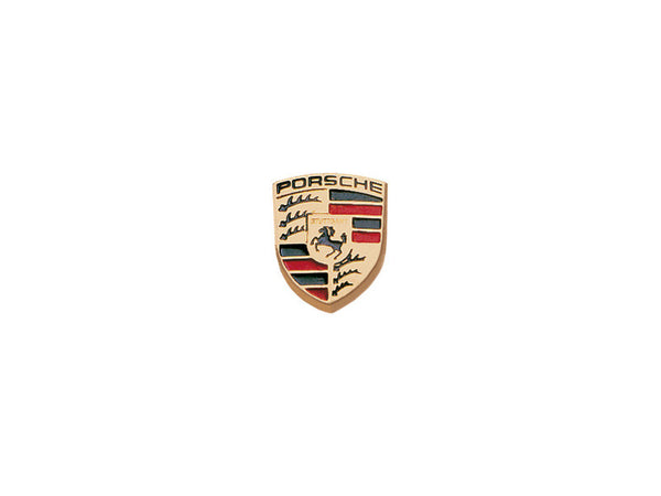 Porte-clés Porsche écusson Rouge Rubis 75 ans Edition Driven by Dreams  WAP0503510RWSA